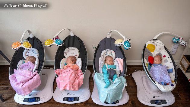 Identical quadruplets go home after three months in the NICU: ‘We’re so happy’