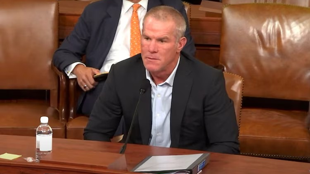 NFL Hall of Famer Brett Favre reveals Parkinson’s diagnosis at House hearing