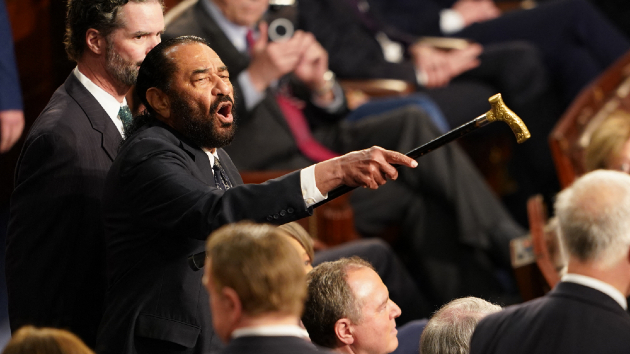 Republicans move to censure Democrat Al Green after he disrupted Trump’s address