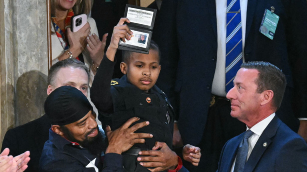 Trump makes 13-year-old DJ Daniel’s dream come true in address to Congress