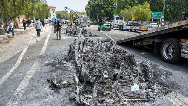 Some Democrats condemn violence in LA protests and Trump’s response to it